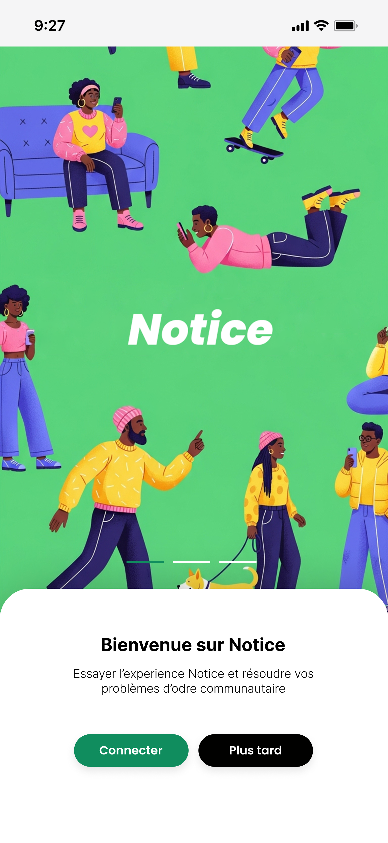 Notice App Welcome